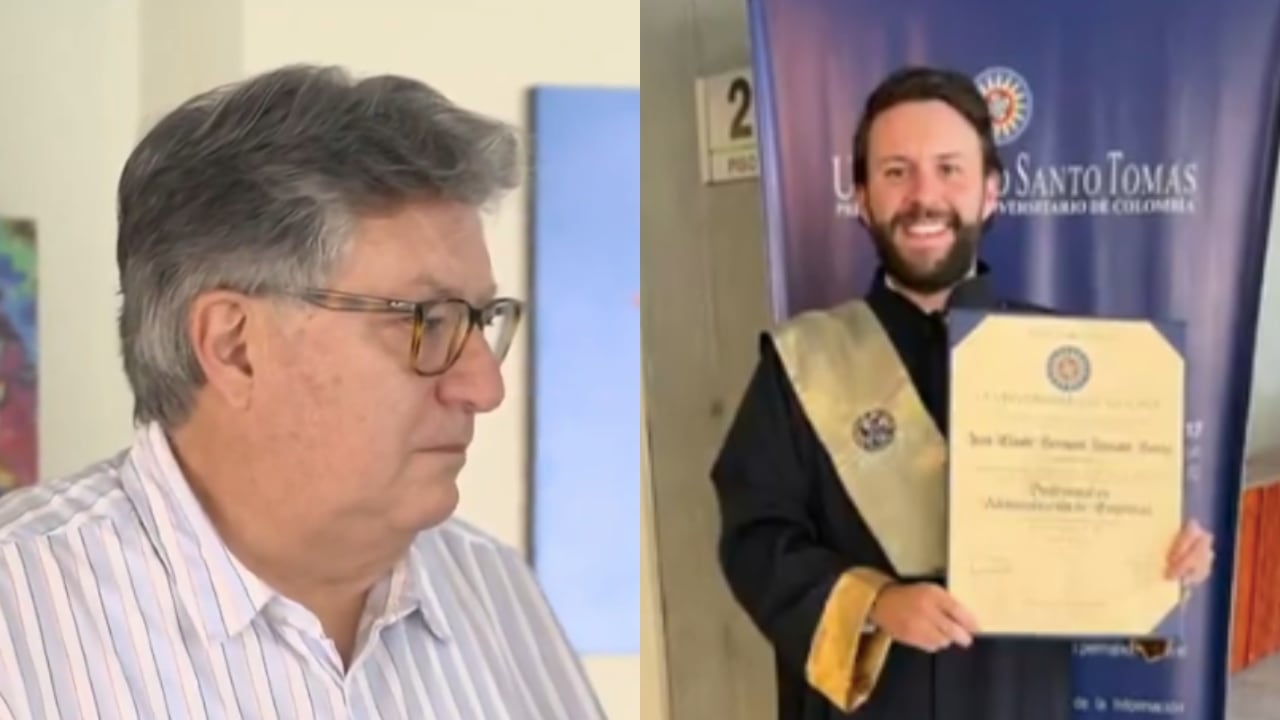 Al costado derecho Jean-Claude Bossard, joven asesinado en Bogotá.