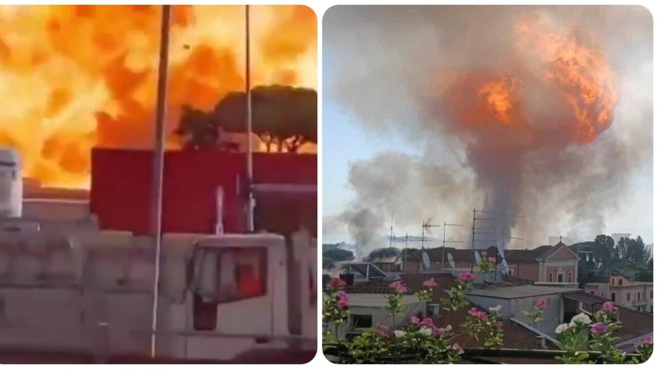 La explosión se escuchó a una gran distancia