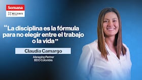 La disciplina es la filosofía de vida de Claudia Camargo