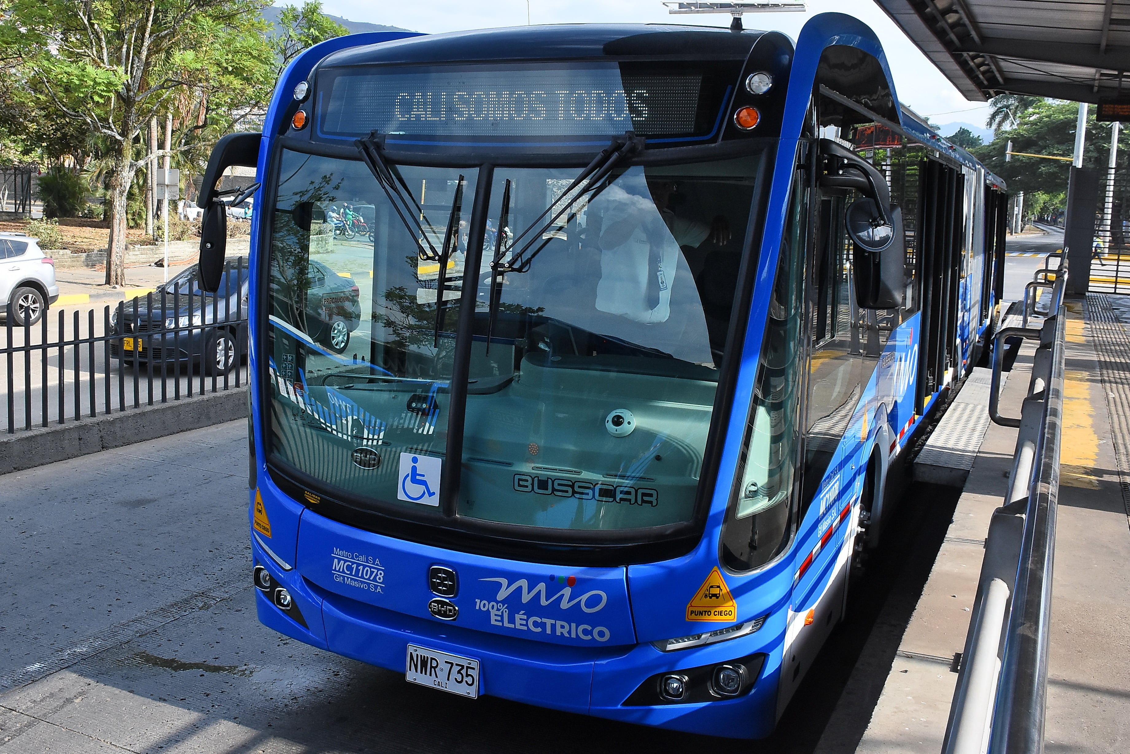 Puesta en operación Buses Eléctricos Articulados