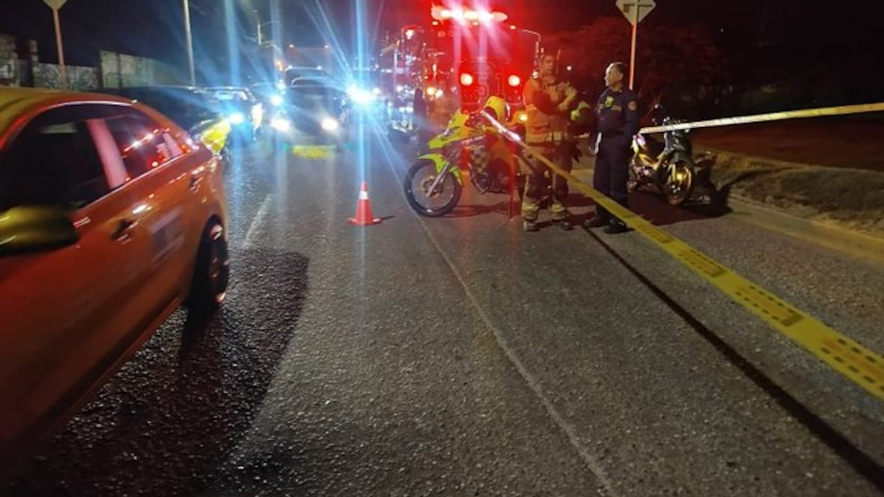 Siniestro vial en Ciudad Bolívar.