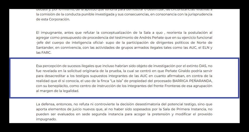 Los hermanos Barriga Peñaranda se han declarado inocentes de estos señalamientos y han asegurado que los testigos en su contra mienten. 