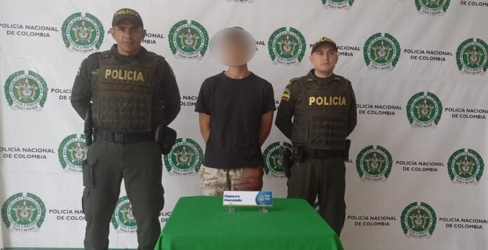 Presunto homicida capturado en Bucaramanga.