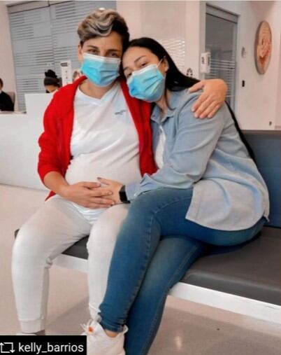 Camila Chaín y su esposa