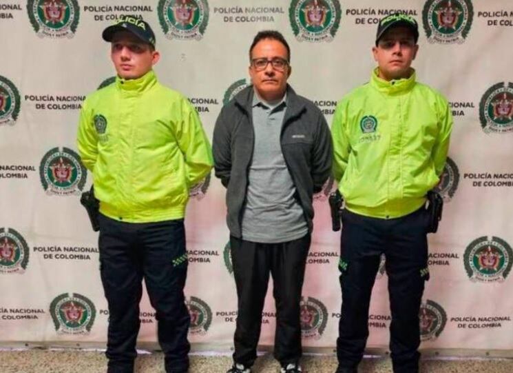 Hugo Orlando Sánchez Jiménez, alias Romario, capturado el pasado 18 de agosto.