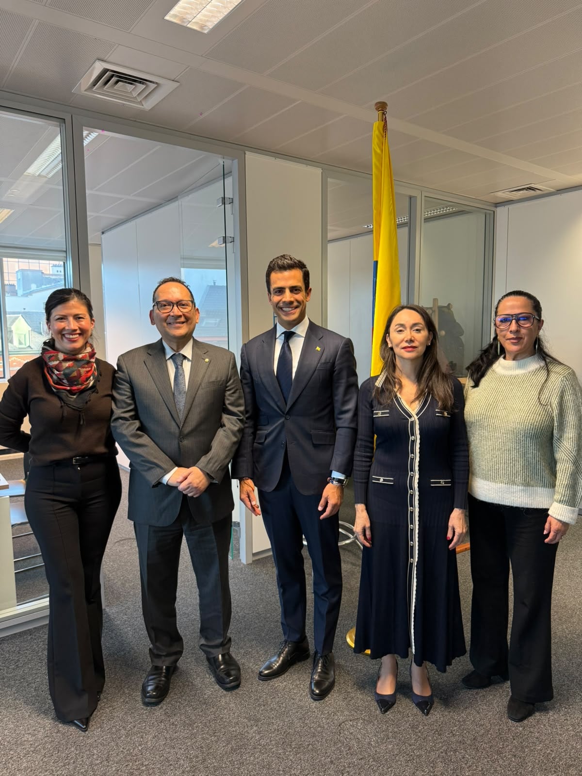Juan Gonzalo Ospina asume como embajador de Colombia ante Bélgica, Luxemburgo y la Unión Europea.