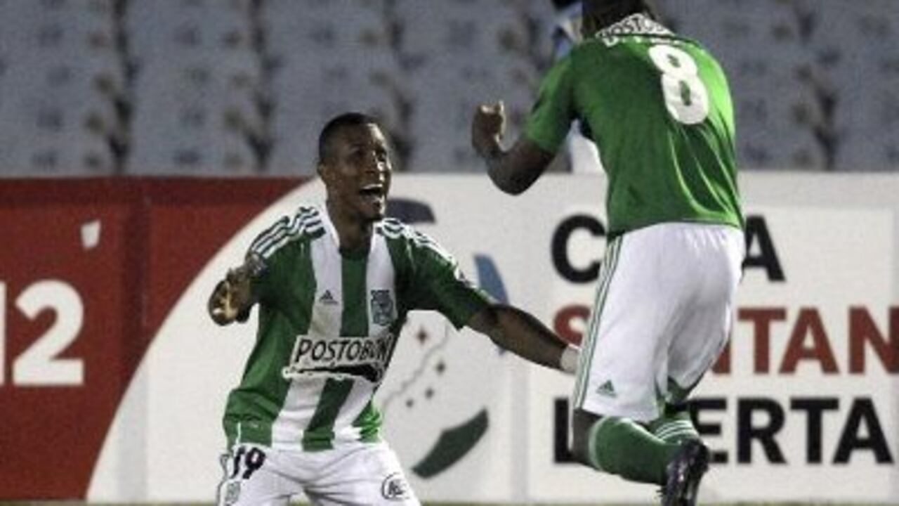 Dorlan Pabón (8) la carta de gol de Nacional, espera a volver a celebrar en Copa, donde ha conseguido 7 anotaciones. Farid Díaz, revelación del equipo, espera celebrar.