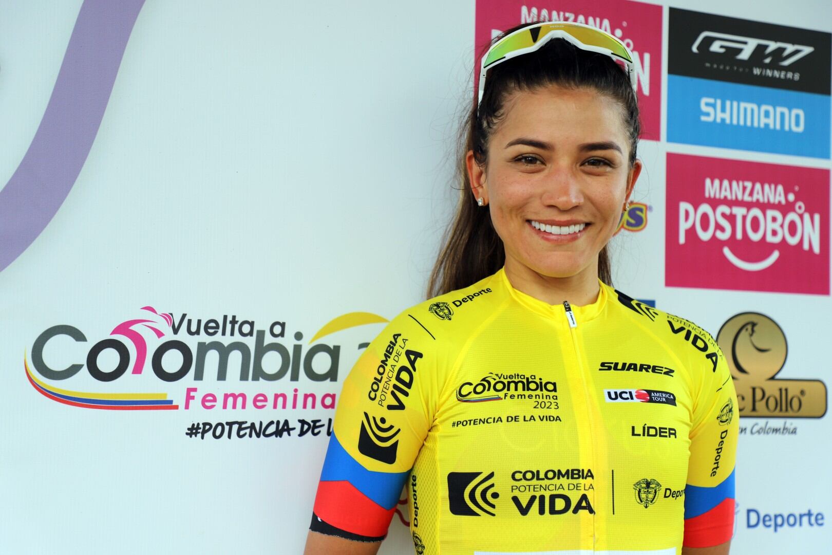 Lilibeth Chacón líder de la Vuelta a Colombia