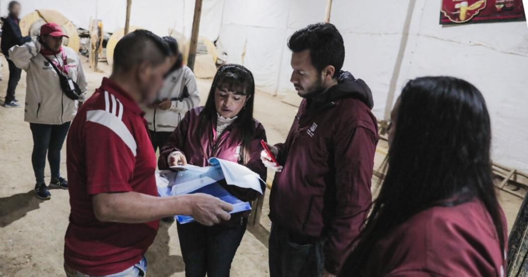 En el barrio El Codito, Usaquén; las autoridades encontraron una cancha de tejo clandestina que operaba junto a un jardín infantil.