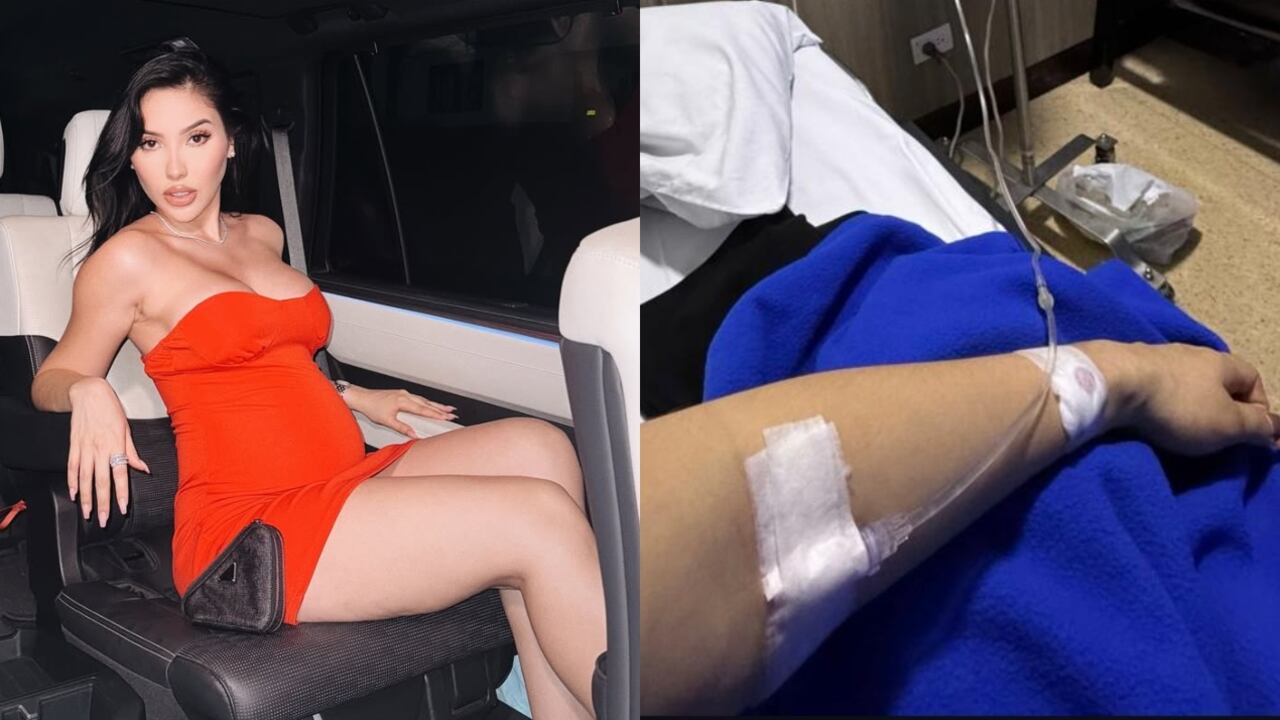 La creadora de contenido Aida Victoria Merlano fue hospitalizada a pocas semanas de dar a luz