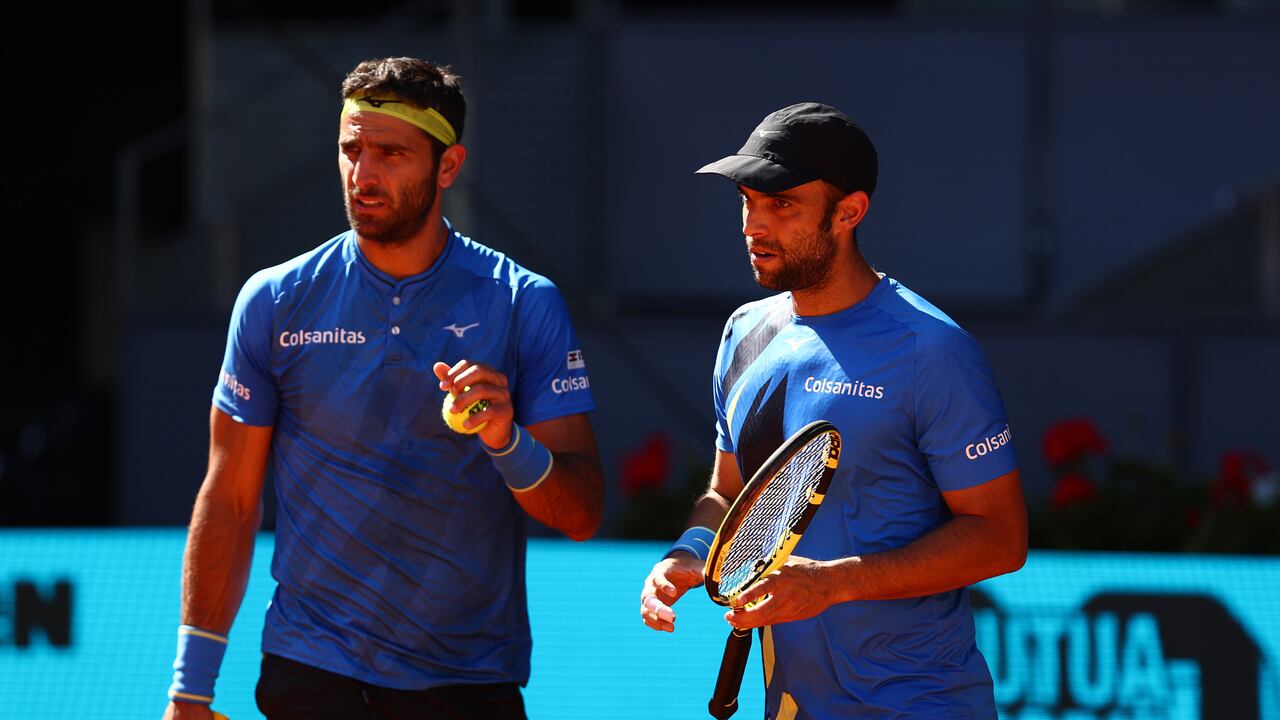 Juan Sebastián Cabal y Robert Farah no lograron el título del Madrid Open