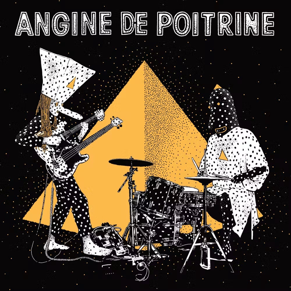 Portada del álbum Vol. II de Angine de Poitrine. Cortesía: Angine de Poitrine