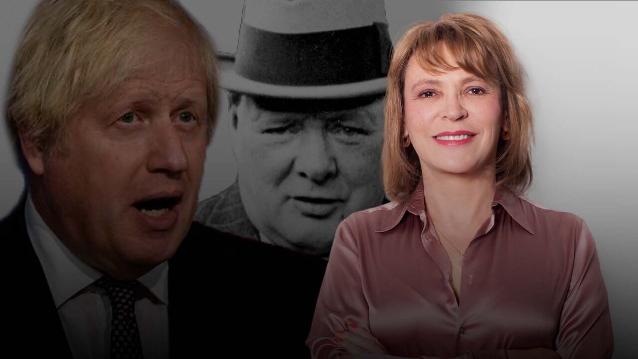 María Isabel habla de la situación de Boris Johnson, primer ministro del Reino Unido y su comparación con Winston Churchill.