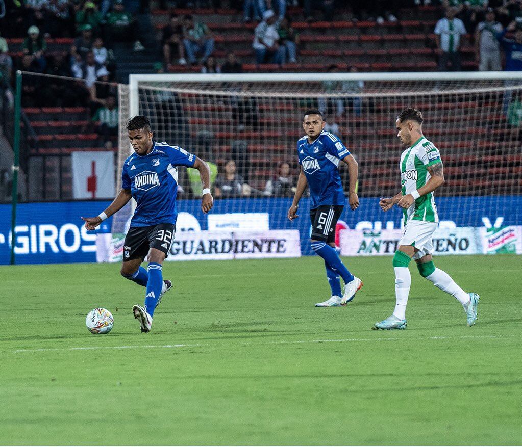 Atlético Nacional y Millonarios empataron en el clásico de la fecha 8 de la Liga Betplay.