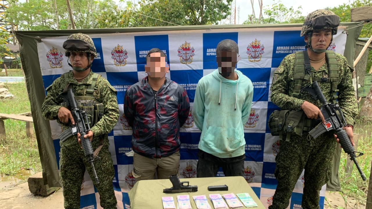 Entre los capturados se encuentran los alias El Paisa y Póker.