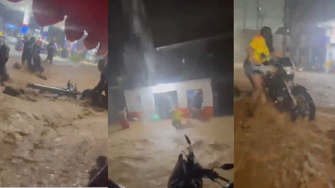 Más de 400 personas resultaron afectadas tras un aguacero de varias horas que inundó barrios y viviendas en el municipio de Segovia, Antioquia.
