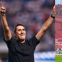 Guimaraes no seguiría dirigiendo al América en el próximo campeonato. Foto 1: Conmebol Libertadores. Foto 2: AFP.
