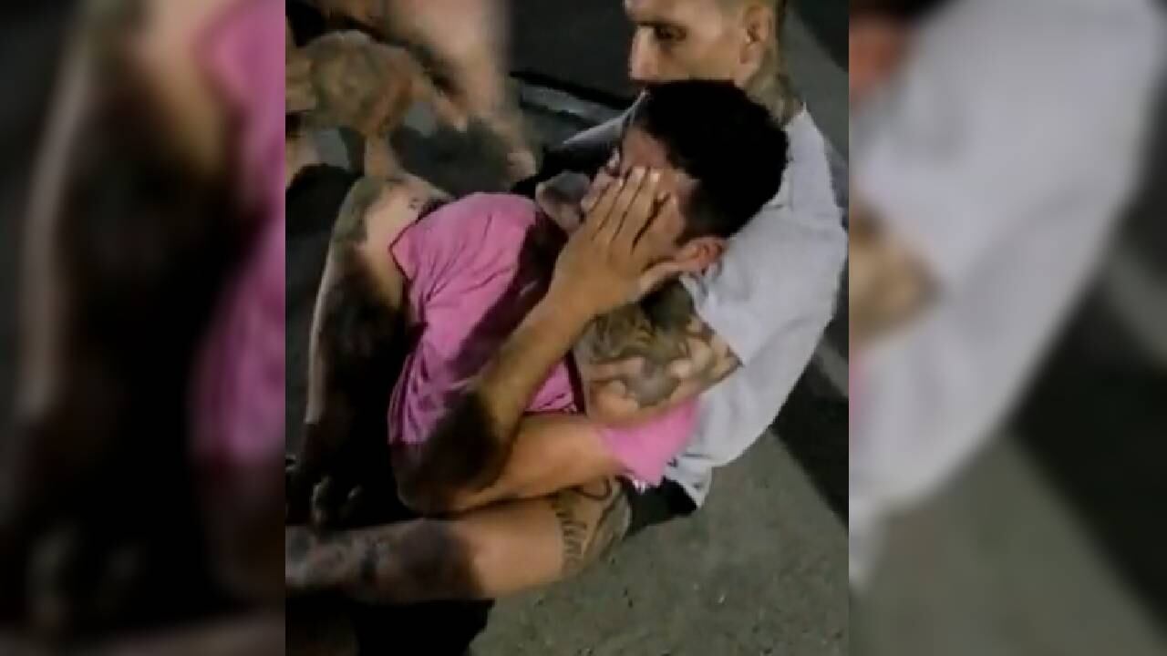 Los hechos se desarrollaron la semana pasada a la salida de un gimnasio.