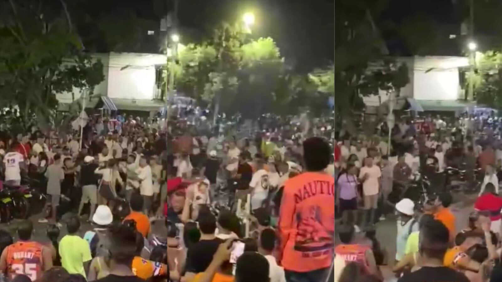 Riña en Almirante Colón - Cartagena