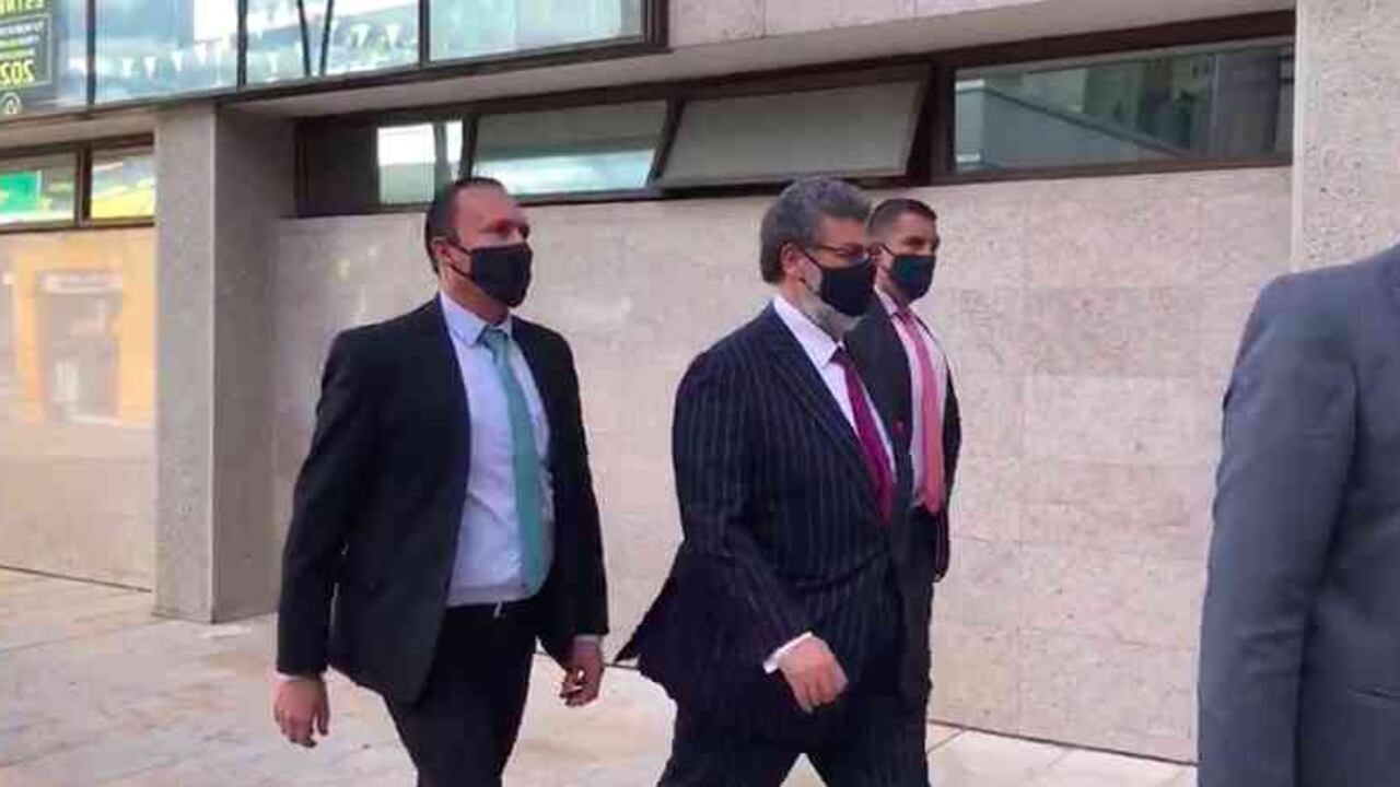 Jaime Granados llegó a la Corte para pedir cambio de jurisdicción en caso Uribe/Pantallazo de video