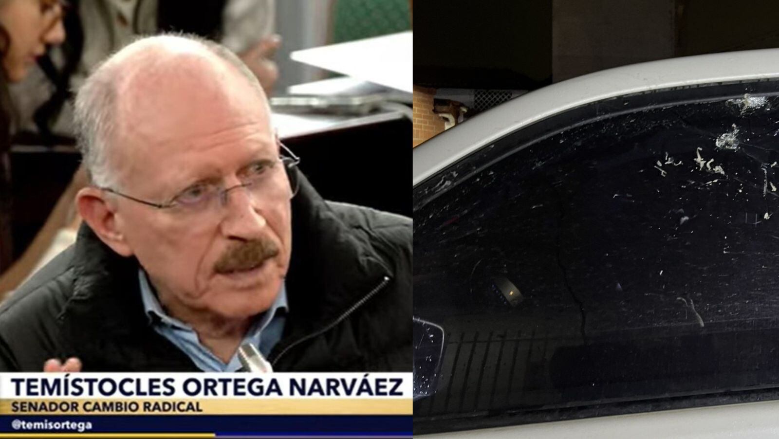 Temístocles Ortega revela grave ataque en la entrada a Popayán.