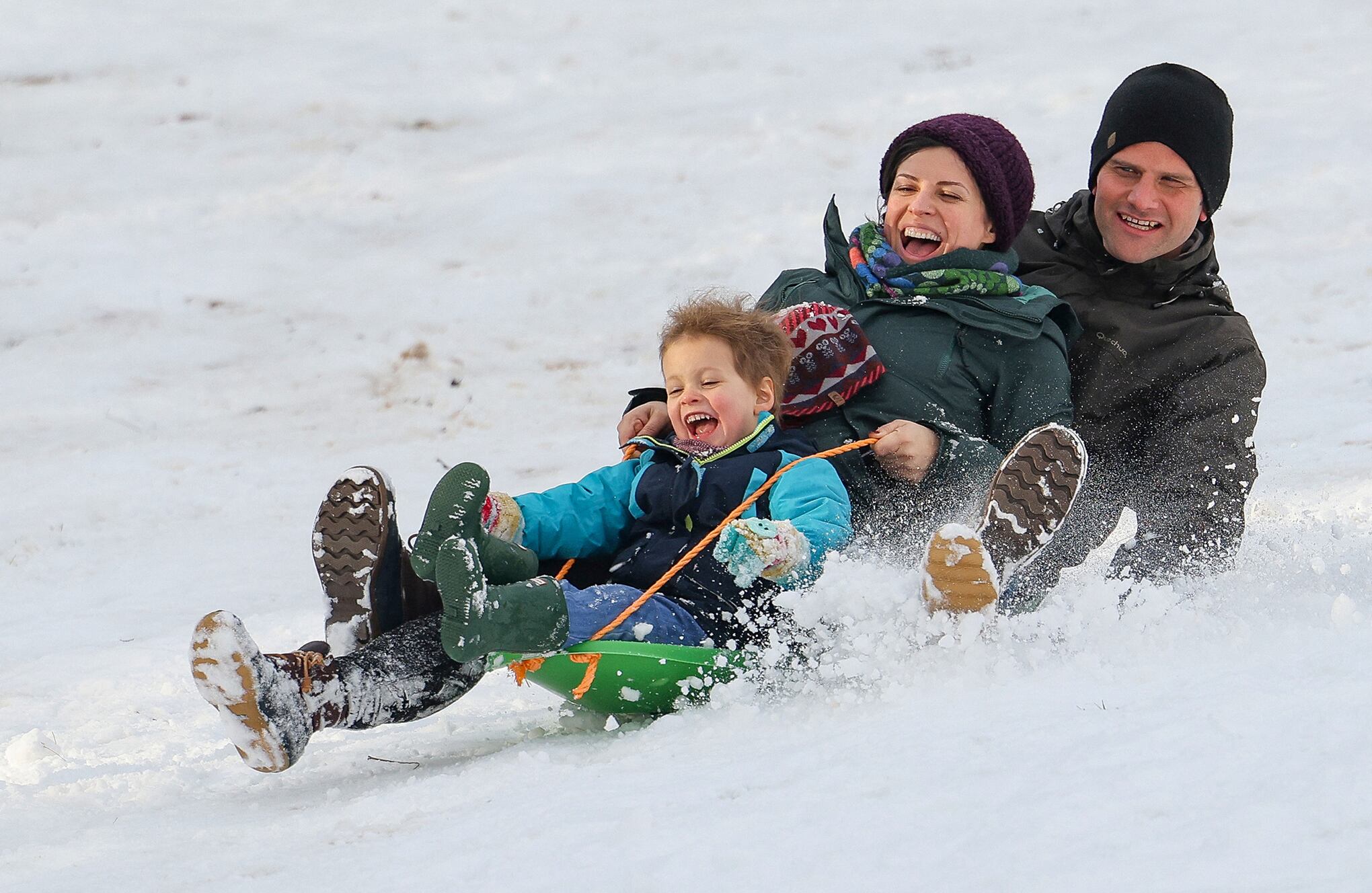 Washington se viste de blanco