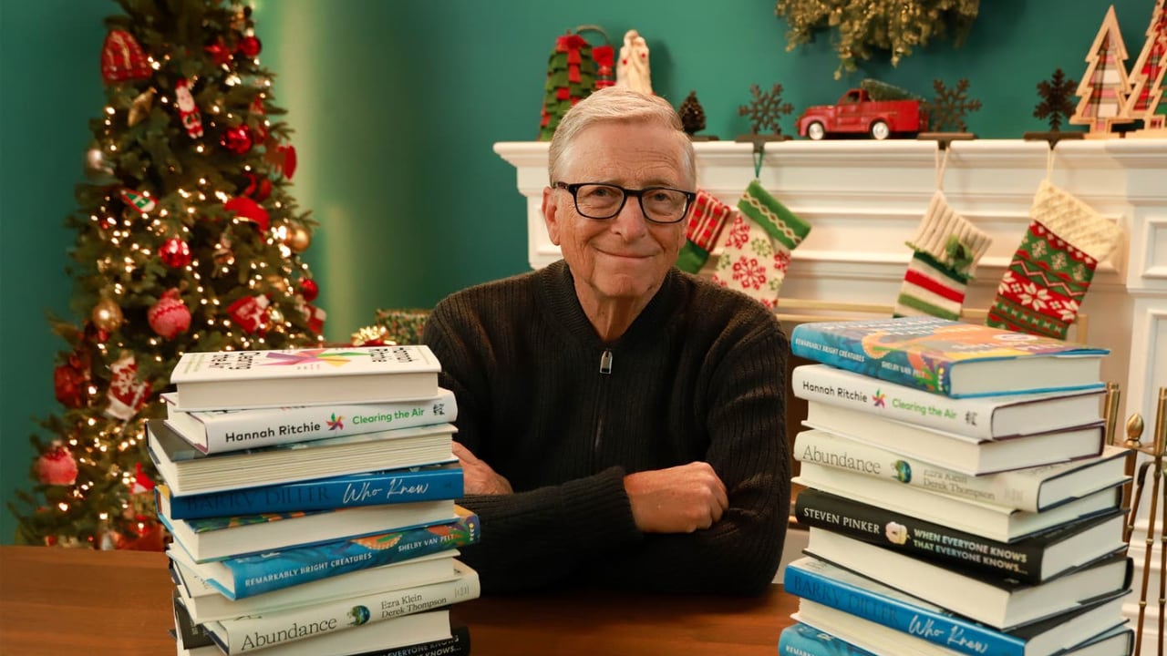 El cofundador de Microsoft dio algunas recomendaciones de lectura para la época de invierno.