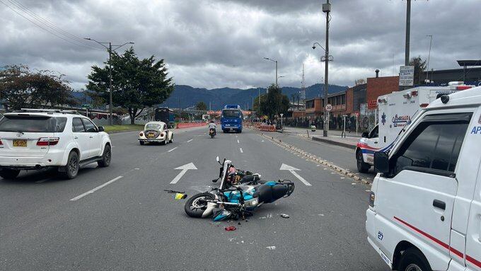 Siniestro vial en la localidad de Puente Aranda.