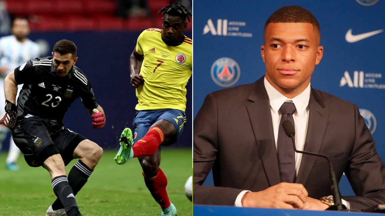 El golero respondió a la crítica del astro francés hacia el fútbol sudamericano.
