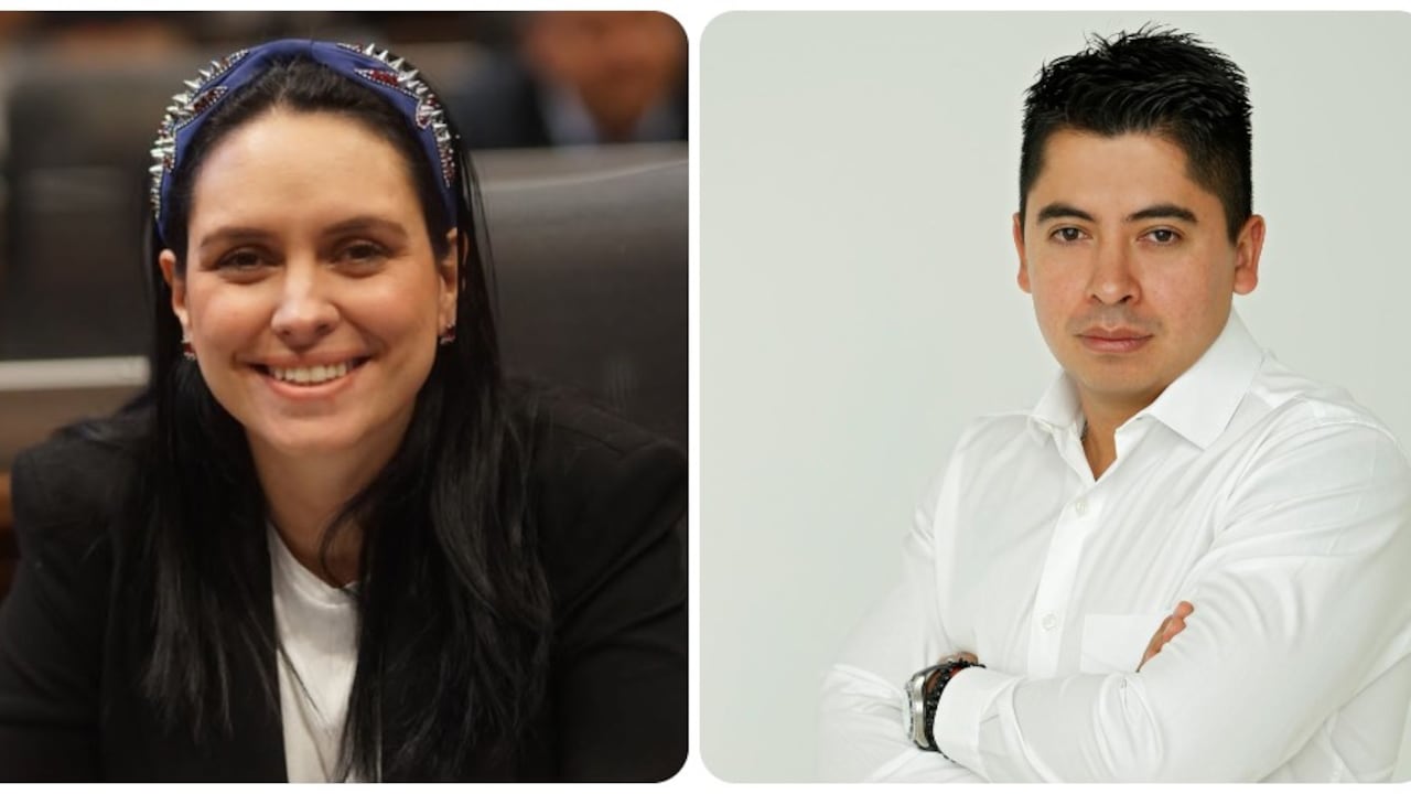 María del Mar Pizarro y Ariel Ávila.