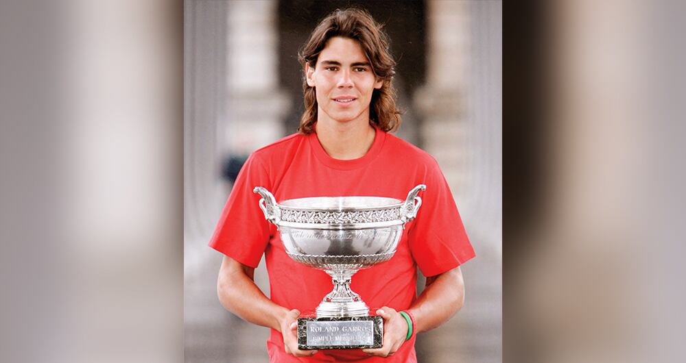 Rafael Nadal, uno de los grandes tenistas de la historia. 