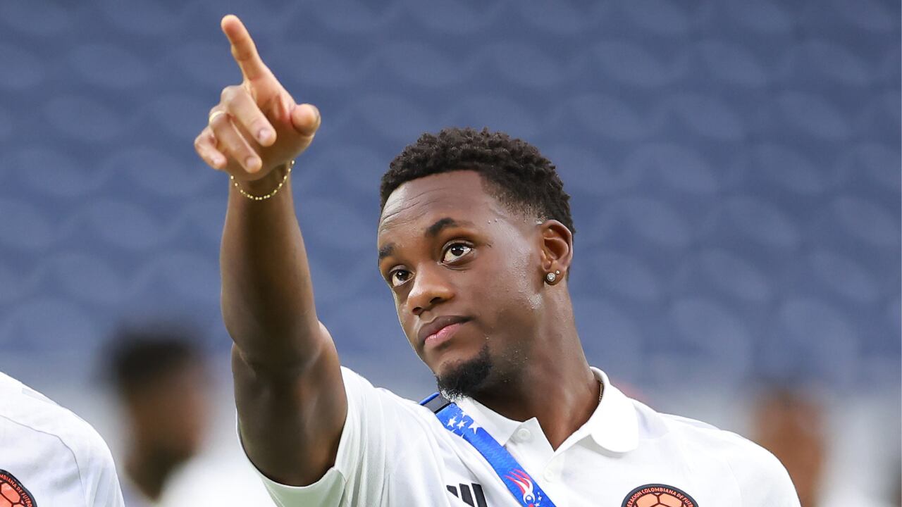 Jhon Jader Durán con la Selección Colombia en Copa América