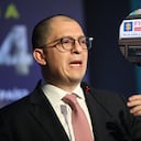 Exfiscal Francisco Barbosa y sede de la Fiscalía.