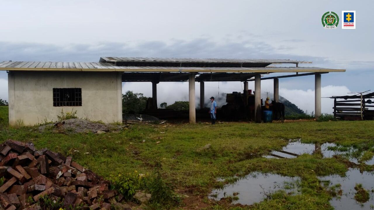 Uno de los bienes ocupados a Pedro Orejas
