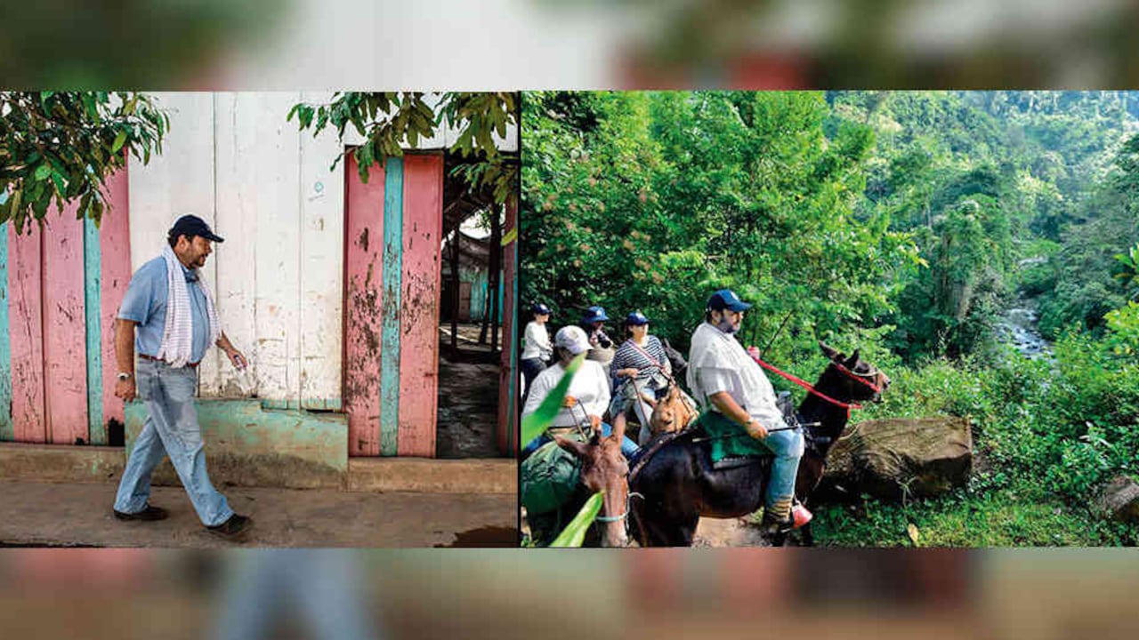 Para llegar a los remotos lugares de la geografía colombiana, Negret caminó, montó en mula y chalupa e hizo jornadas de más de 12 horas. Allí conoció de primera mano los padecimientos de los colombianos que reciben poca atención del Estado.