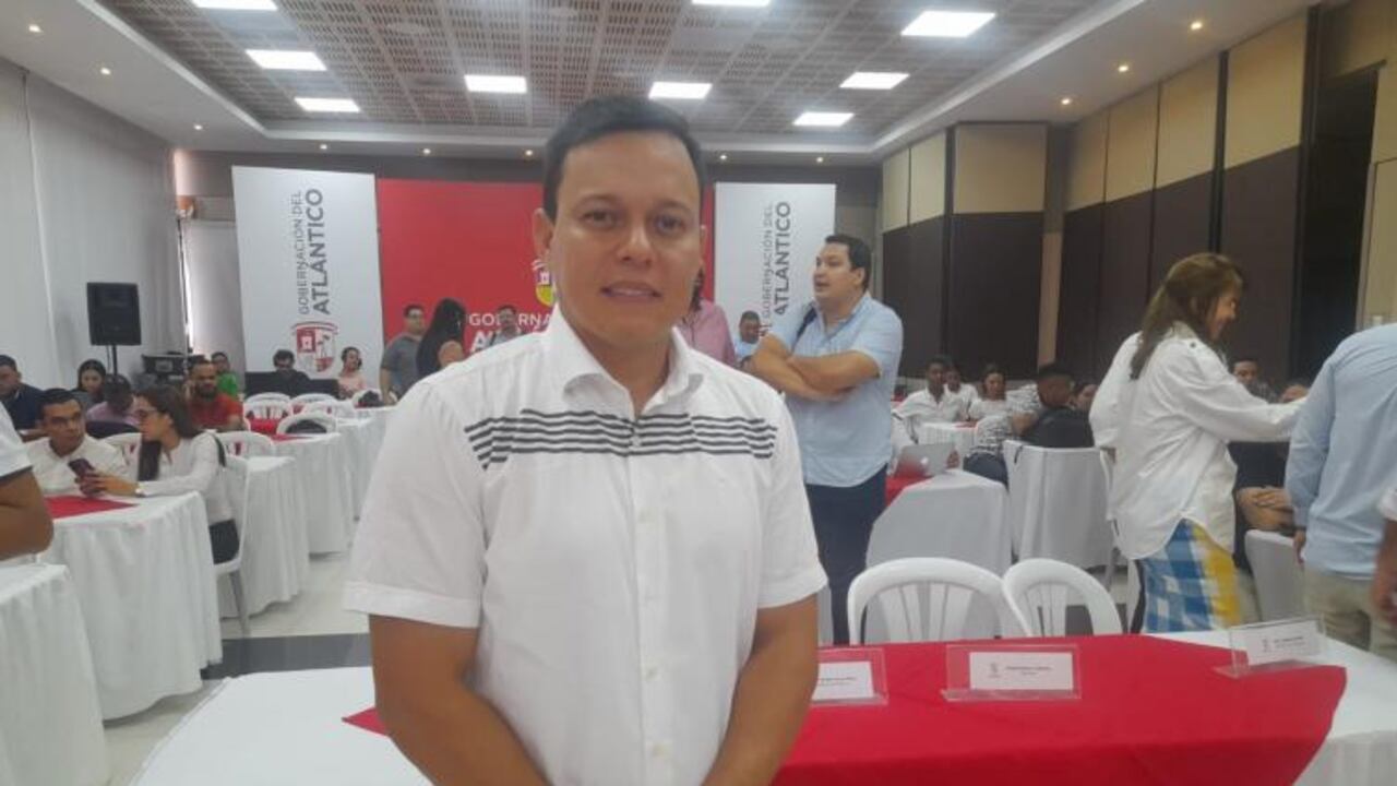 Julio Mario Calderón, alcalde de Usiacurí, Atlántico.