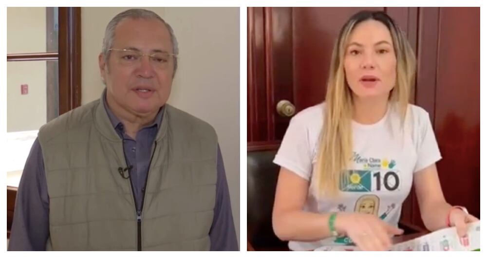 Iván Name y María Clara Name