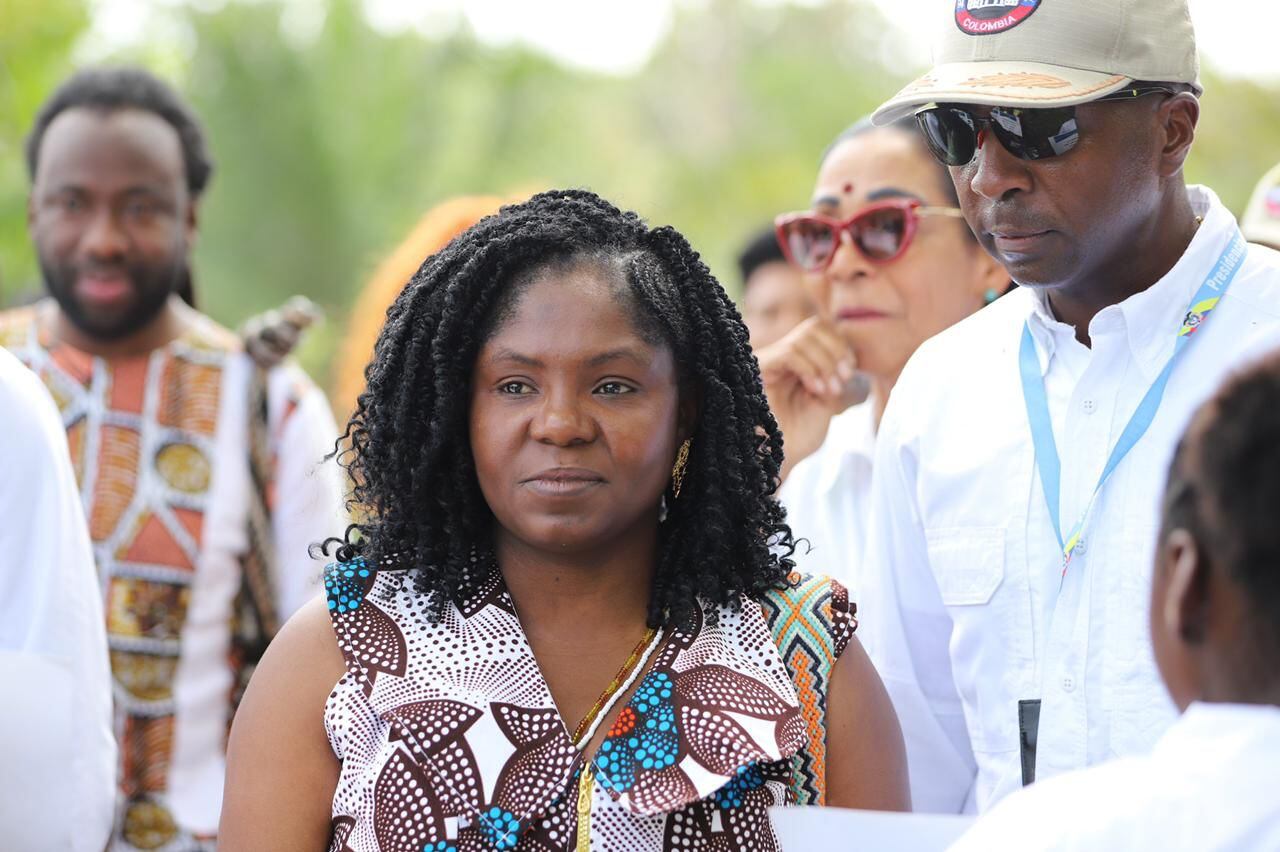 Francia Márquez en el evento en el Chocó