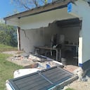 Escuela La Libertad, en San José del Palmar, epicentro del terremoto del 10 de agosto en Colombia.