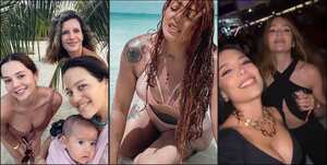 Famosos de vacaciones