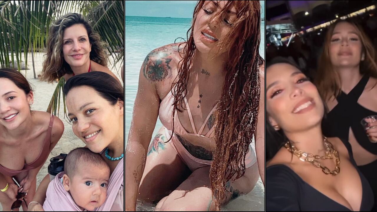 Famosos de vacaciones