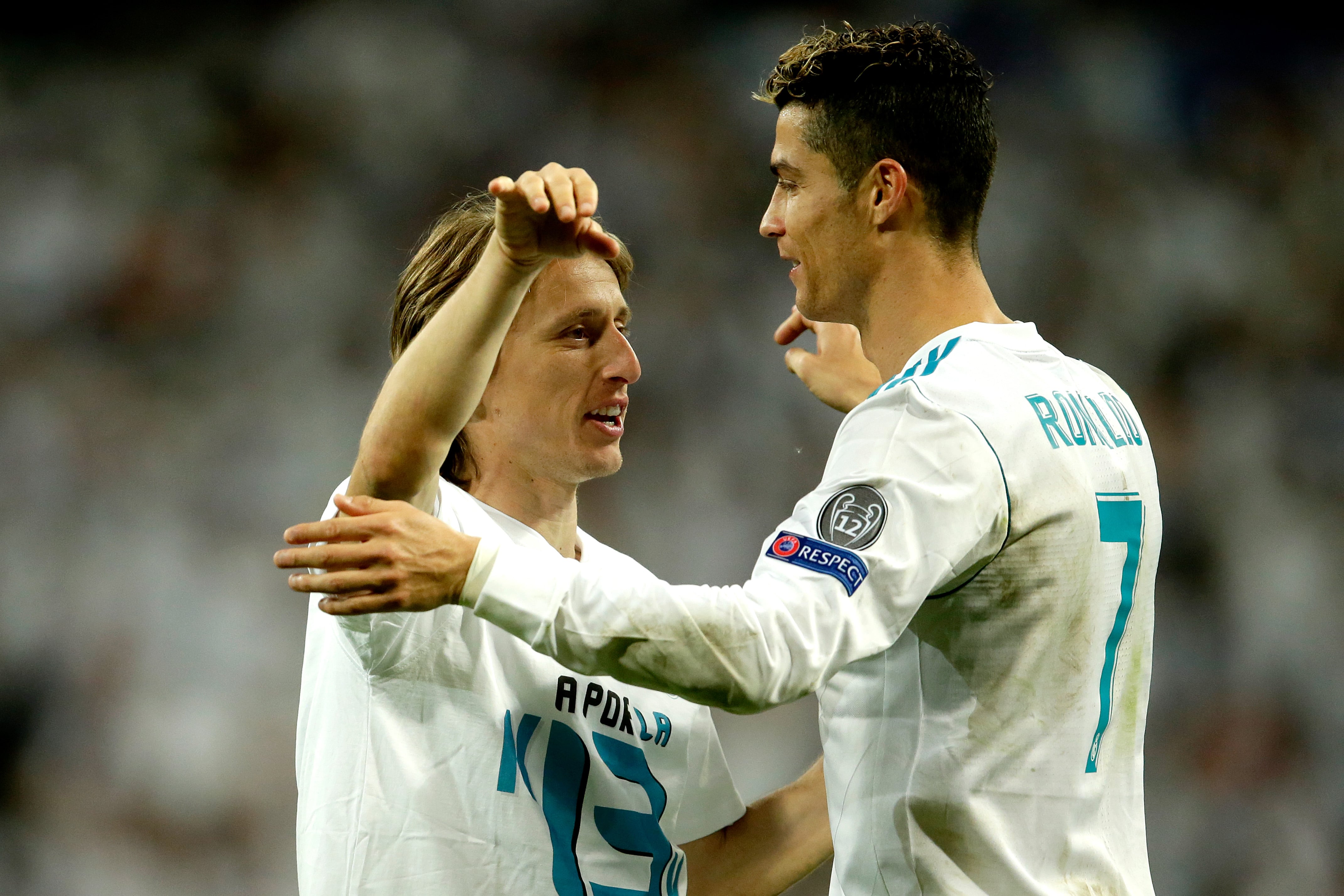 Cuando Luka Modric y Cristiano Ronaldo deleitaban al mundo, juntos, en Real Madrid.