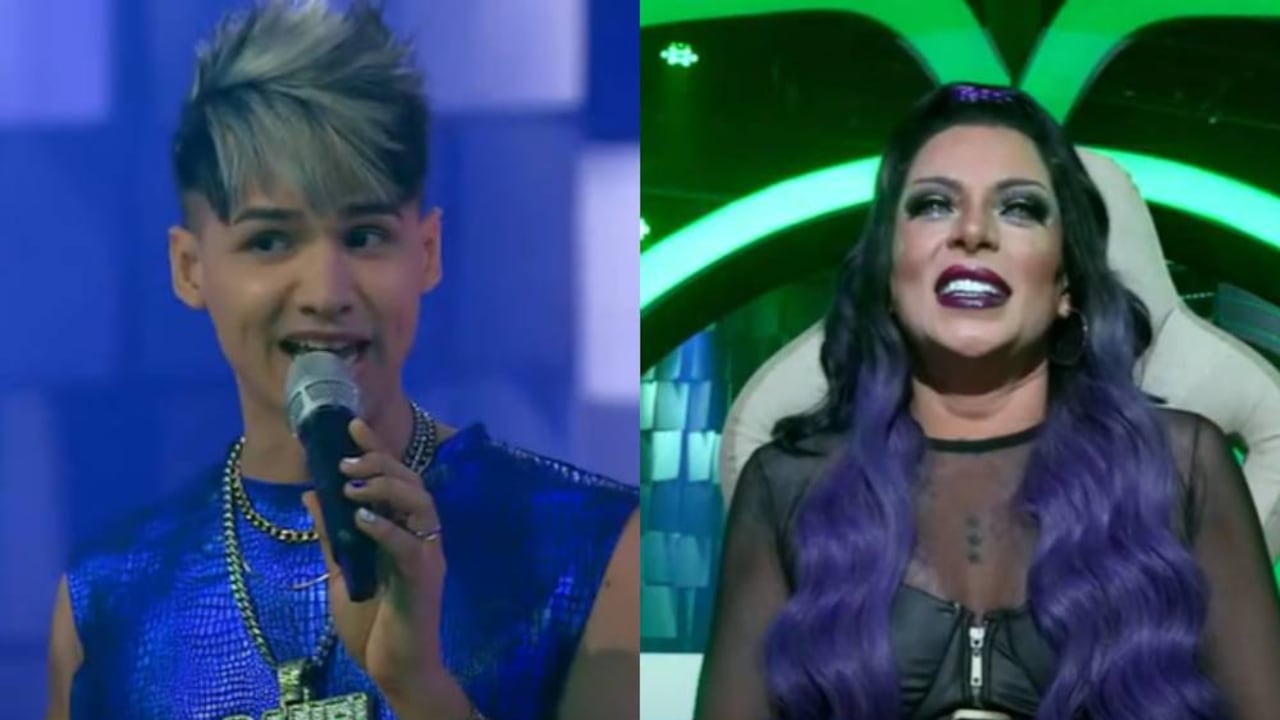 Marbelle y Ranfi Rivas integran el equipo morado de La descarga.