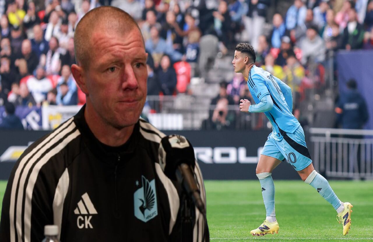 Técnico de James Rodríguez dio su perspectiva tras el debut que hizo en Minnesota United