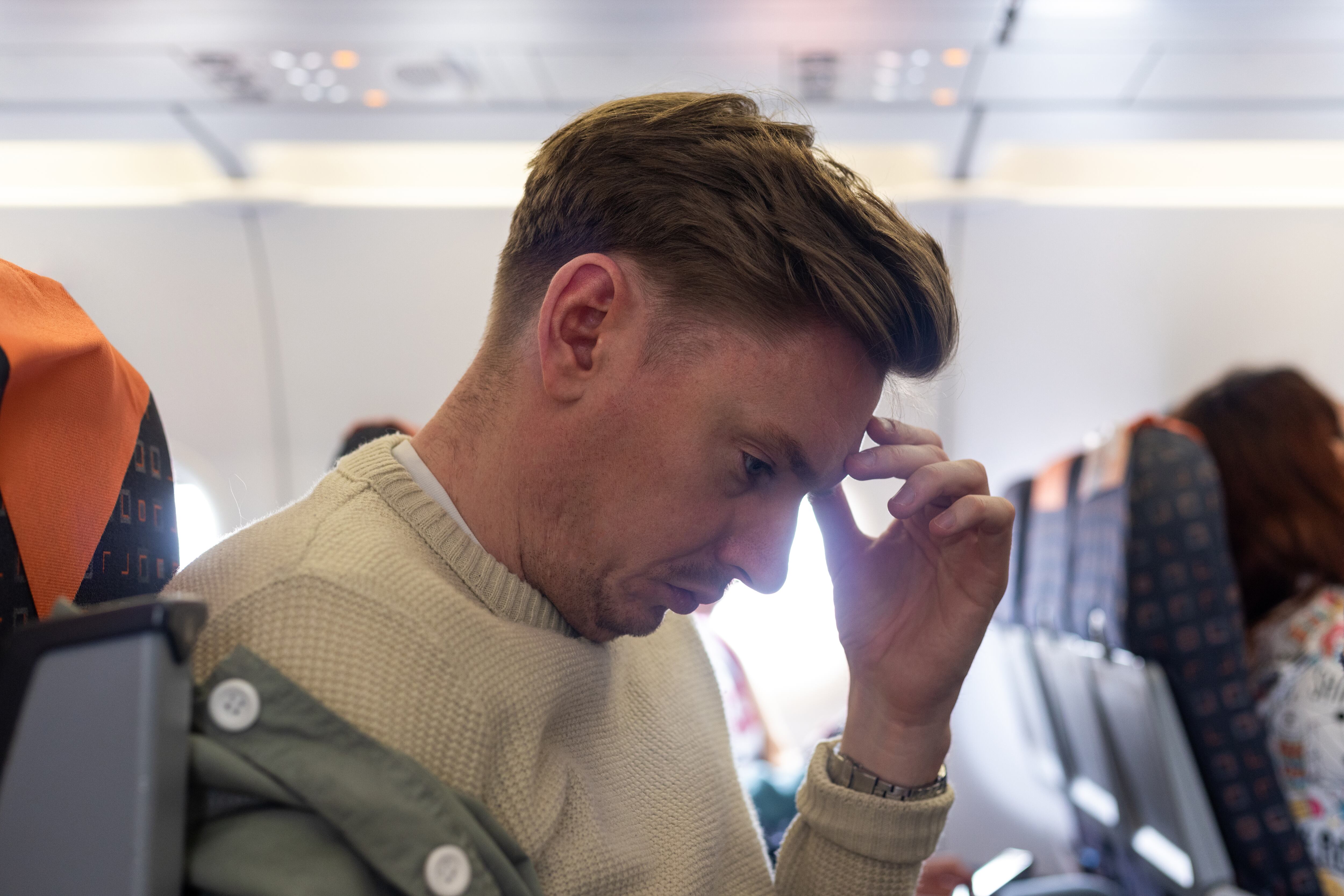 Mareos durante un vuelo