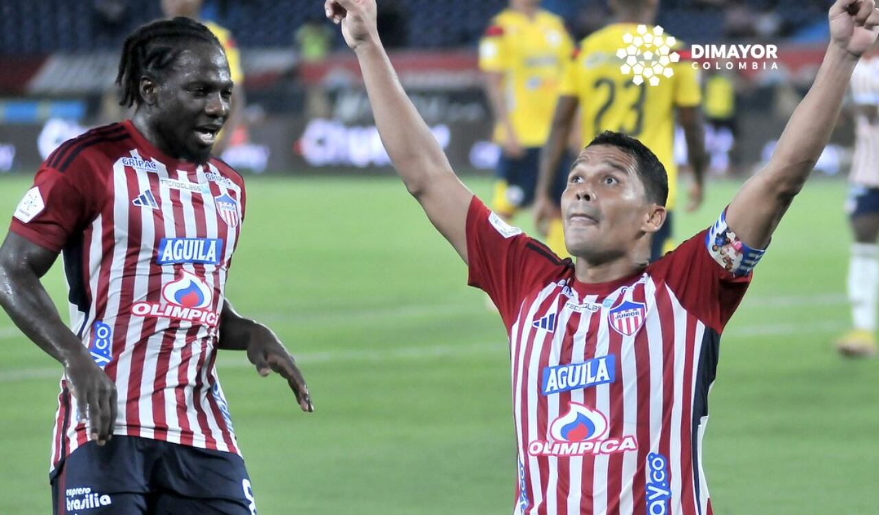 Bacca y Chará, grandes figuras del Junior en el 2024