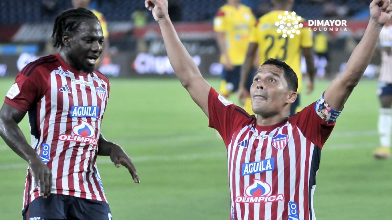 Bacca y Chará, grandes figuras del Junior en el 2024