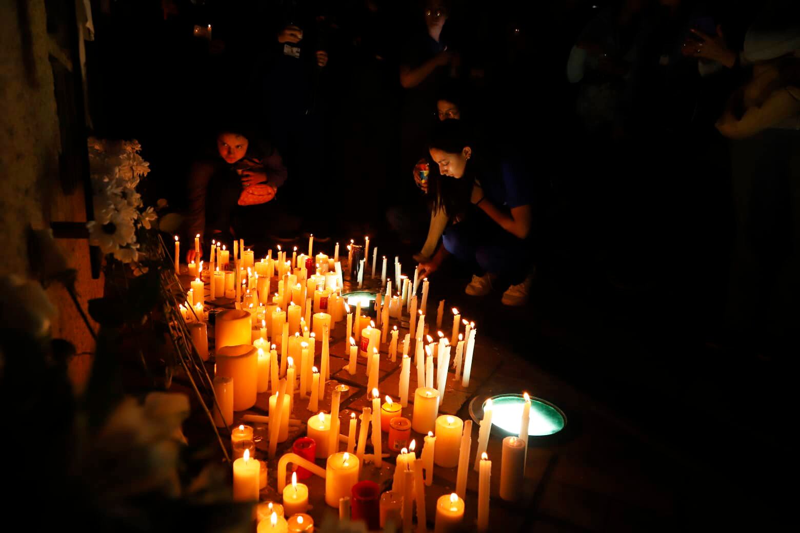 Plantón en la Universidad Javeriana por la Dra. Catalina Gutiérrez