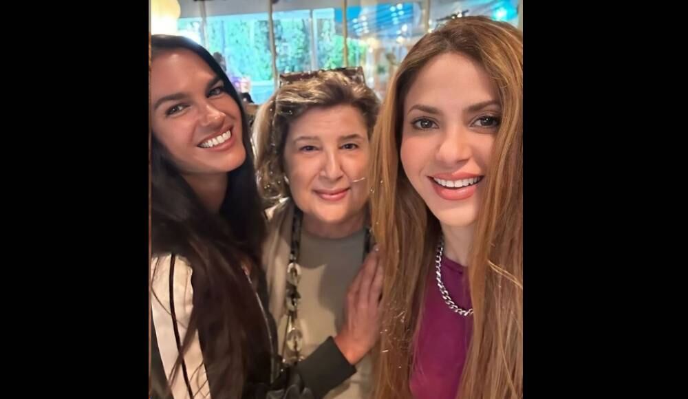 Shakira y su exsuegra, Inés Pertiné.