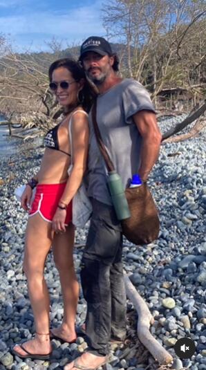 Carolina y Lucas. Foto: Instagram @lucasjaramillo.